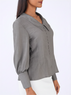 THE POWER COLLARED TOP
