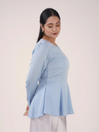 THE POISE PEPLUM TOP