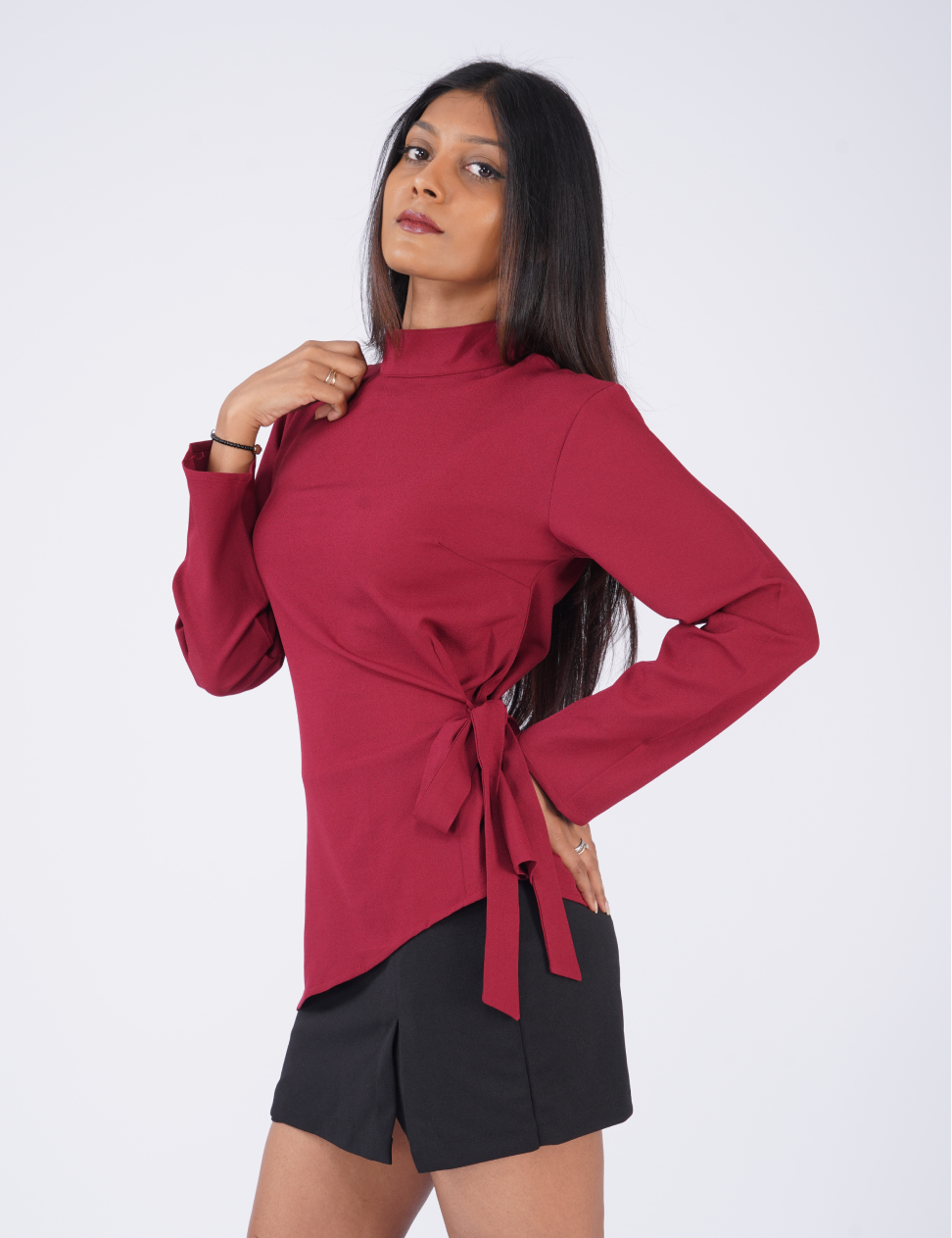 THE FORM TIE TOP