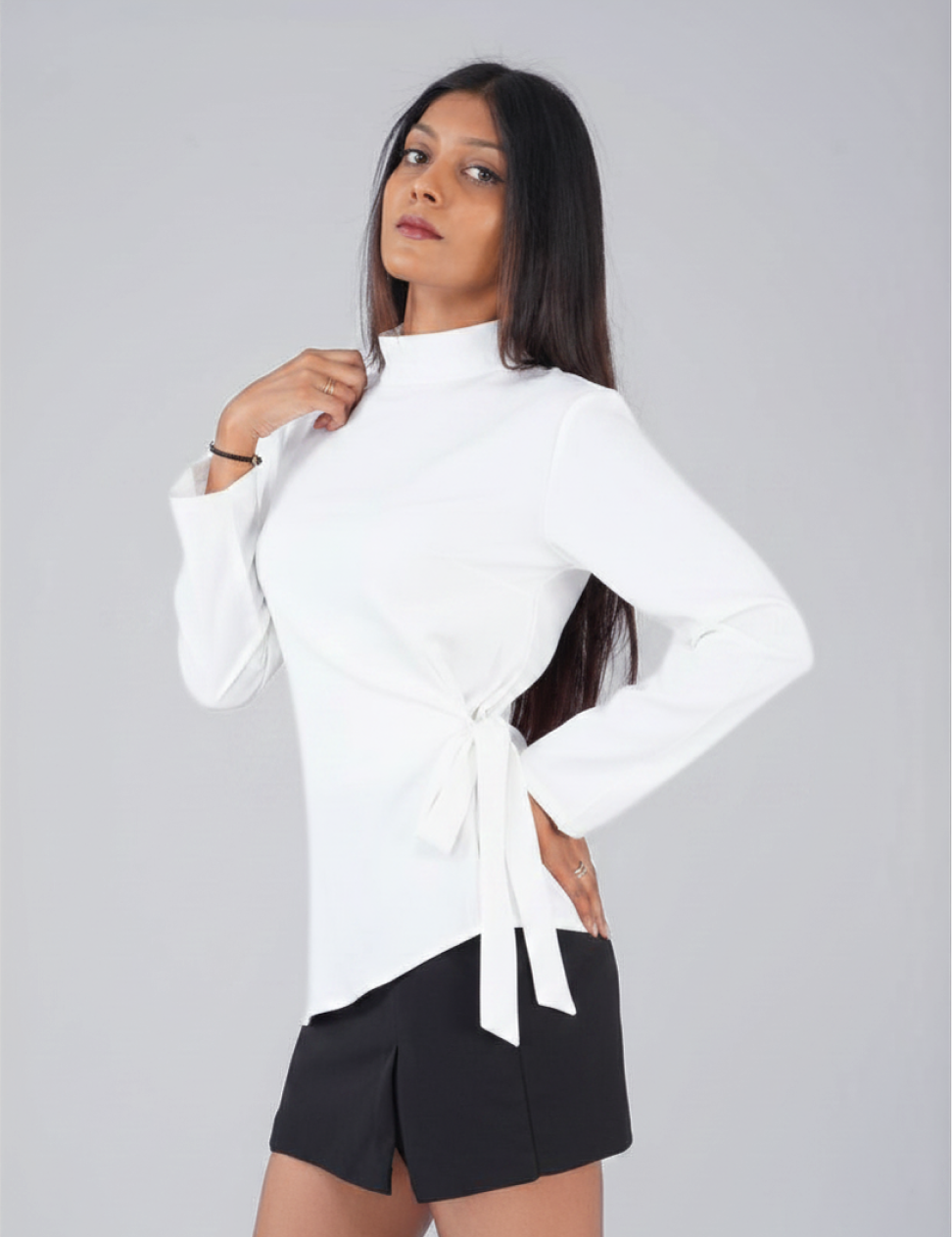 THE FORM TIE TOP