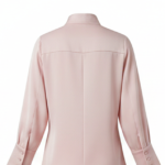 asymmetric high neck top