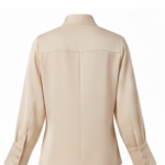 asymmetric high neck top